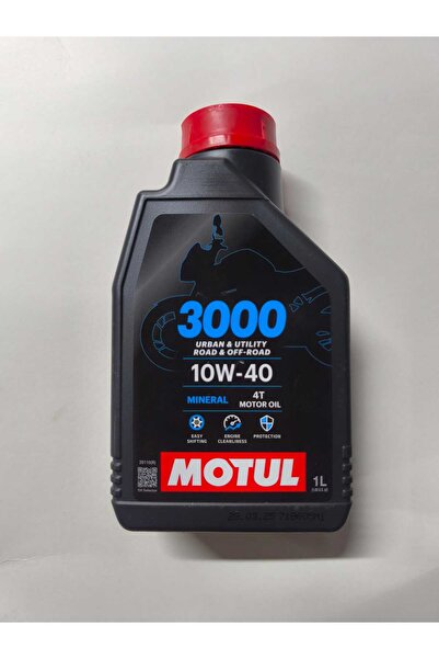 Motul 3000 SERİSİ 10W40 4T ORJİNAL MOTORSİKLET YAĞI