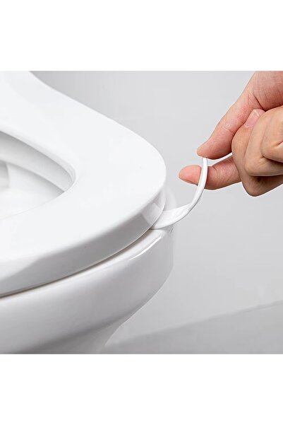 Mikasso Pratik Hijyenik Klozet Kapağı Kaldırıcı Açma Aparatı 2 Adet Beyaz Pla...