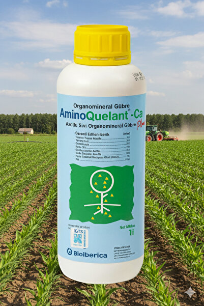 bioiberica AminoQuelant-Ca Azotlu Sıvı Organomineral Gübre – Kalsiyum Takviyeli Bitki Besleme