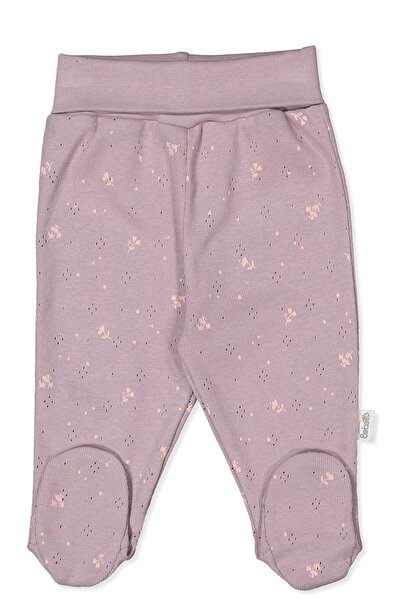 Bebetto بنطلون مزخرف بنقوش (طبيعي) أرجواني