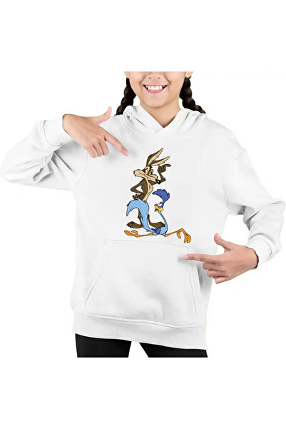 OEM Hanorac Copii Fete Coiotul Strutul Desene Animate