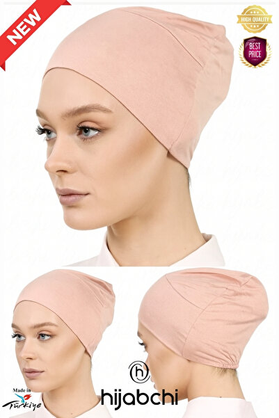 hijabchi Практична пов'язка - віскозний лікра - пудра