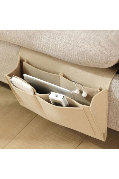 KESNUP Organizator de noptieră, înlocuitor de noptieră, material din fetru, p...