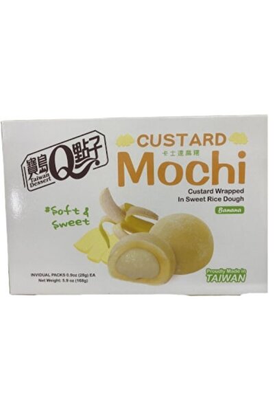 TAIWAN DESSERT Μότσι, Ταϊβανέζικο Επιδόρπιο, Ρύζι με Μπανάνες, 168 γρ.