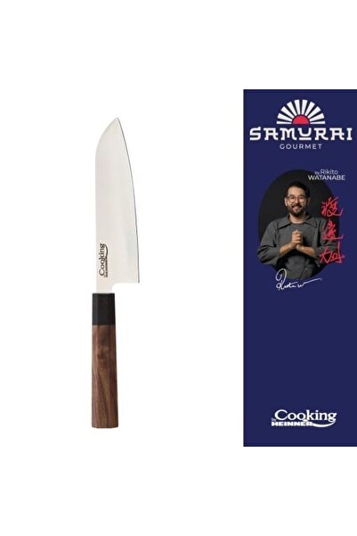 Heinner Professional Santoku knife, blade length 18 cm, by Chec Rikito Watanabe
