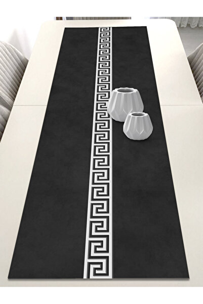 Ardizayn Velvet Fabric, (Smoked) Balcony, Garden, Kitchen Runner and Set of 2 Throw Pillow Covers