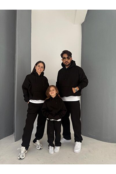 Combineman35 High Quality Children and Mother/Father Family Tracksuit Set 3 Pieces