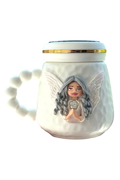 OEM Cadou cu capac, oglindă și figurină din lut polimeric, marca Zeny Dolls G...
