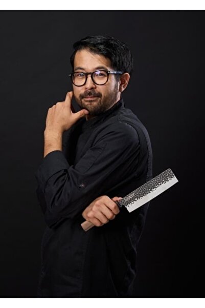 Heinner Professional Nakiri knife, blade length 18 cm, by Chef Rikito Watanabe