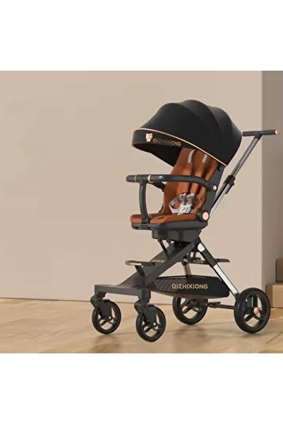 LEIBOO Folding Sport Stroller, 6-36 Months, 3 in 1, Reversible, Tray, Sleeping Position, Seat Belt,