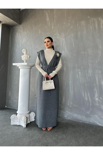 GİYSİ DÜNYASI 57 Triko Clothes Boody 2 Piece Set