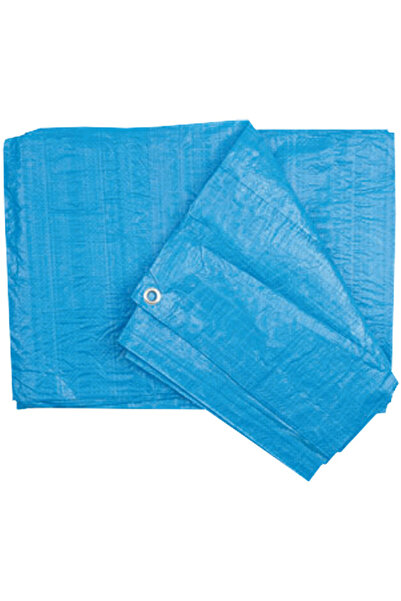 Evotools Μουσαμάς με κρίκους 12 x 8 μ. 120 γρ./τ.μ. Πράσινο