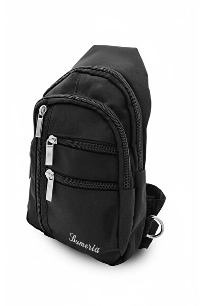 BuMeria Multi-Compartment Waist Bag Crossbody Shoulder Crossbody Chest Bag, Handbag