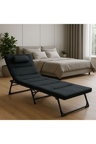 Unbranded/Generic Horse 6-Position Adjustable Camping Bed, Lounger or Garden Chair