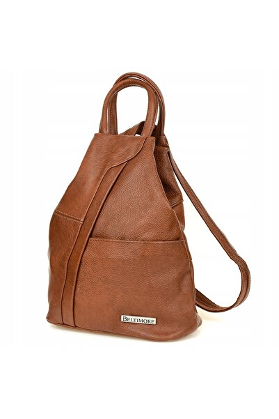 Other Rucsac triunghiular din piele pentru femei Beltimore, încăpător