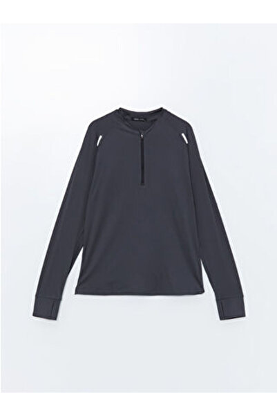 LC Waikiki και νέα σεζόν ψηλός λαιμός Ανδρικό αθλητικό μπλουζάκι με μακριά μα...