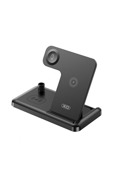 XO Design Încărcător wireless Retea WX033 4 în 1, 15W, 1.67A, Negru