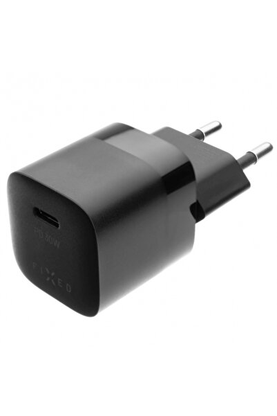 OEM Σταθερός Μίνι Φορτιστής Τοίχου, 30W, 3A, 1 X USB-C, Μαύρο