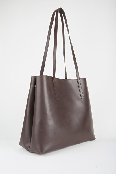 Vivaq Women's Aster Bitter Brown Faux Leather Snap-On Foldable and Closure Handbag and Shoulder Bag