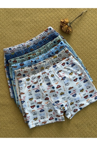 Myquality EMPRİME PENYE KUMAŞ 6 LI ERKEK ÇÖCUK BOXER