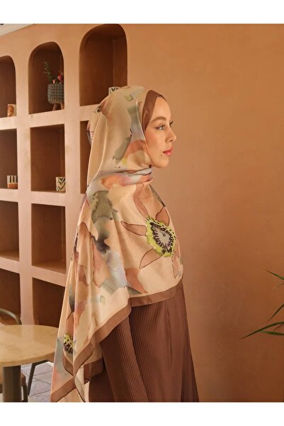 Modakaşmir Livora Pattern Cotton Shawl