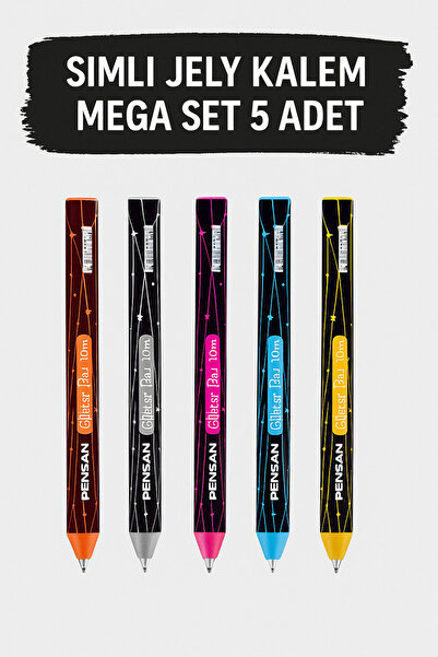 KarmaOfis Simli Jely 5'li Mega Set