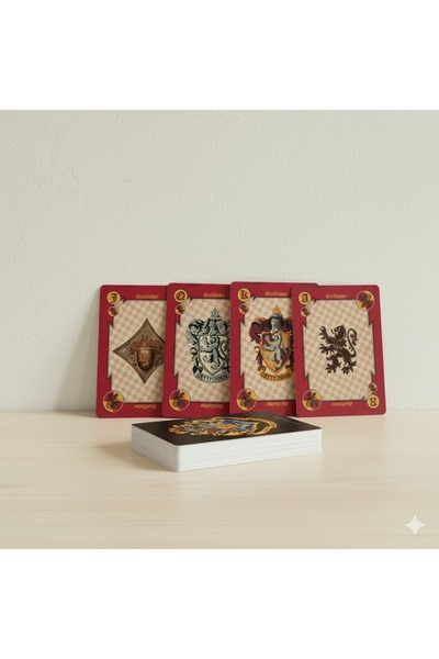 Two'Sweet Harry Potter İskambil Kağıdı 52 Kart Oyun Kağıtları