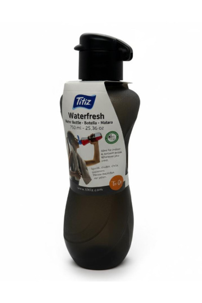 BuradaBuldun Titiz Waterfresh 750 ml Sports Flask - Bpa Free, Portable Water Bottle - Black