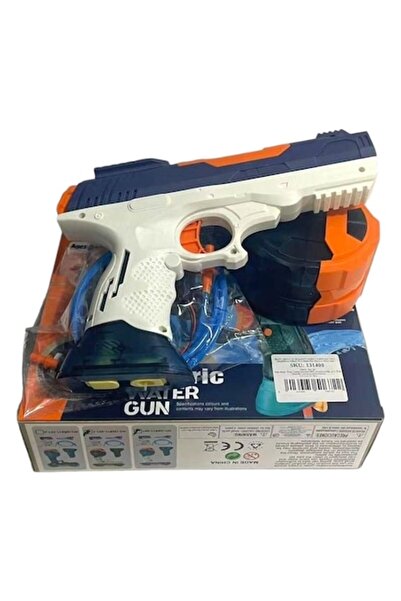 LEIBOO Pistol electric cu apă pentru copii, reîncărcabil, încărcare USB, 2 re...