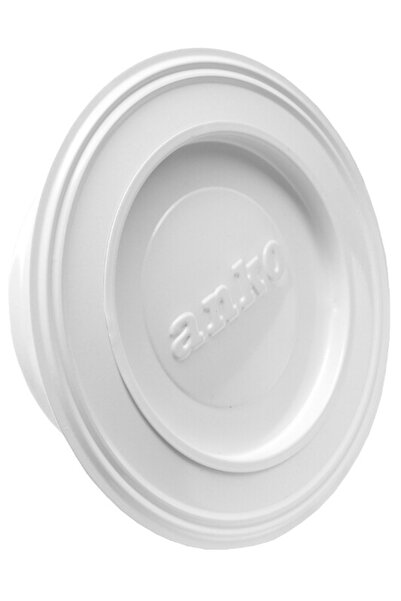 OEM Downpipe Rosette with Cover 118 mm Brown