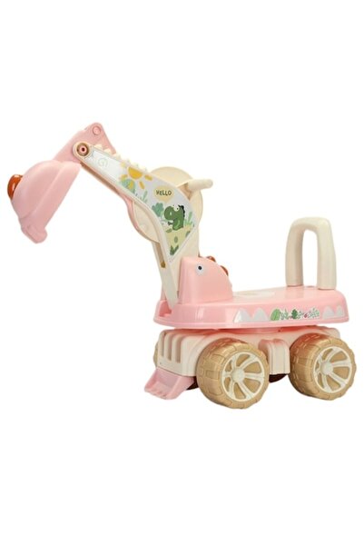 GOLD MARKET Masinuta pentru copii tip Excavator Rotativ 360 grade, Muzica si ...