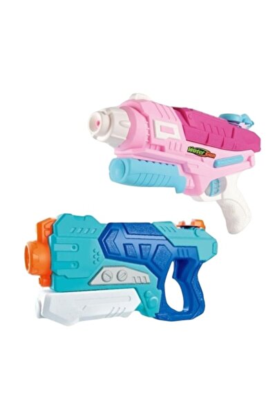 GOLD MARKET Set 2 Pistoale cu apa pentru copii, rezervor 600 ml, 45 cm, Albas...