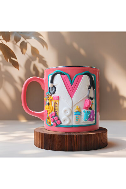 MAKARON SANAT KİŞİYE ÖZEL EL YAPIMI, ÇOCUK DOKTORU HEDİYESİ, 3D KABARTMA, DOK...