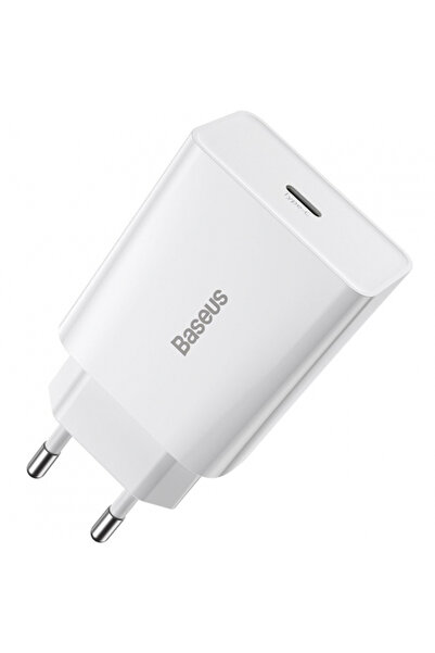 Baseus Ταχύτητα ​ ​ Μίνι Τροφοδοτικό, 20W, 3A, 1 X USB-C, Λευκό Ccfs-Sn02