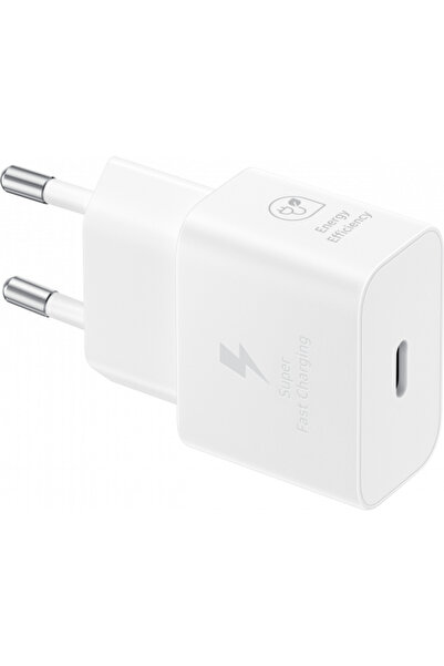 Samsung Φορτιστής ρεύματος Samsung, 25W, 3A, 1 X USB-C, Λευκό Ep-T2510nwegeu