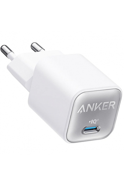 Anker Incarcator retea Anker, "511 Nano 3" 30W, PD 3.0, 1 x USB Type-C, Alb, "A2147G21"