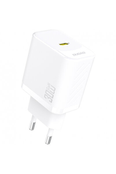 OEM Dudao A27p Τροφοδοτικό, 30W, 3A, 1 X USB-C, Λευκό