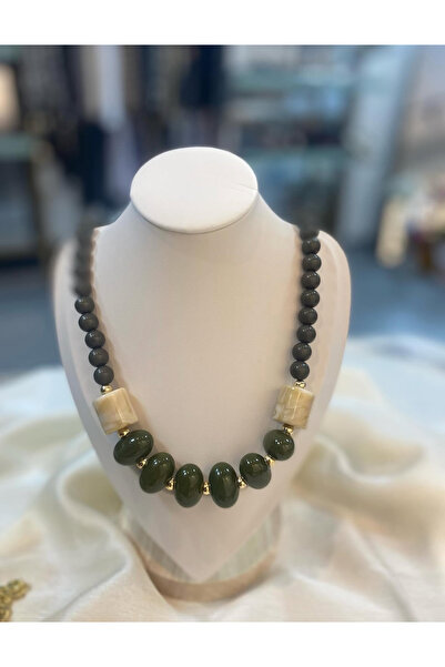 Store Büyük taşlı kolye