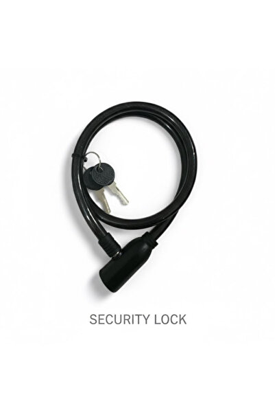 BuradaBuldun Anahtarlı Güvenlik Kilidi - Bisiklet / Motosiklet / Scooter İçin...