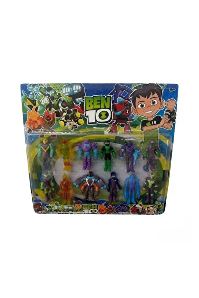 Virtual Trend Set 12 figurine Virtual Trend®, Ben 10, multicolor, 9 cm