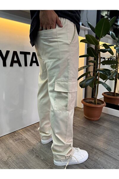 BYATA MENS STYLE Men's Gabardine Trousers