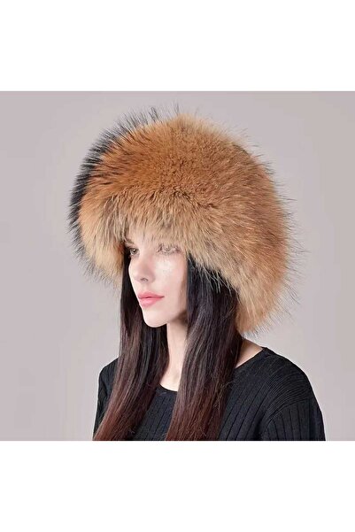 milio Kahverengi Peluş Rus Kalpak Şapka