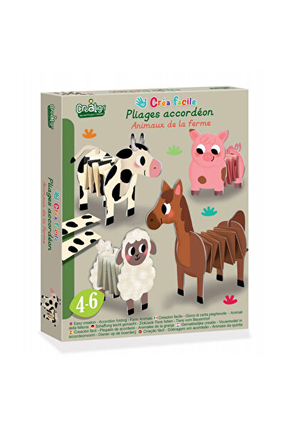 Crealign Activitate creativă pe hârtie - Decupează și asamblează - Animale de...