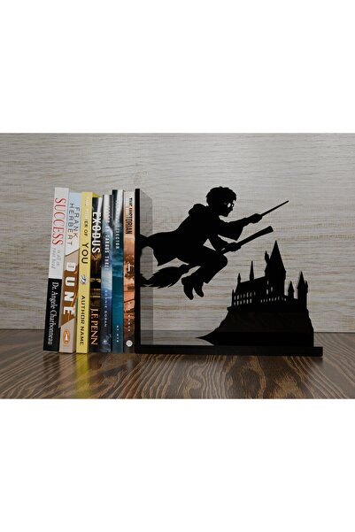 HasFar Tech Harry Potter Silhouette Plastic Book Holder – 3D Printing Decorative Bookshelf Organizer