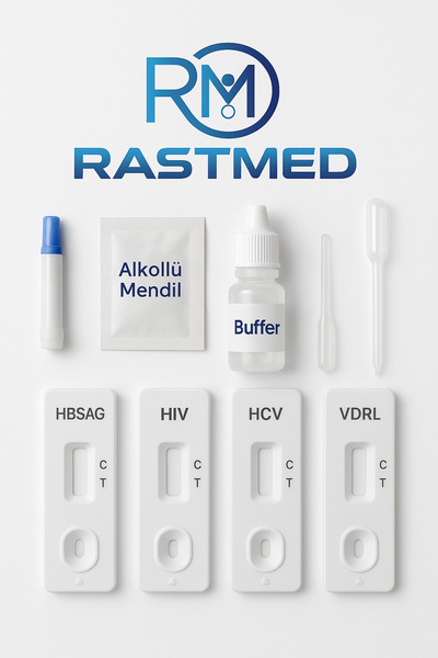 RASTMED -ASKLEPİON- STI Sexually Transmitted İnfections (EV TİPİ 4 LU TEST)
