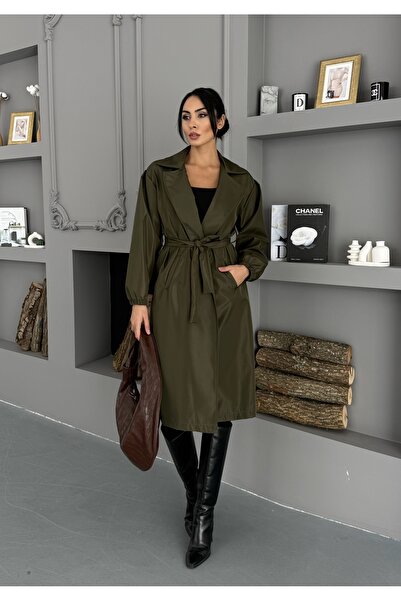 MevaMoss Γυναικεία καμπαρντίνα με μπαλόνι με μανίκια