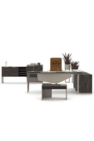 Zec Ofis Corte Premium Yönetici Masa Takımı