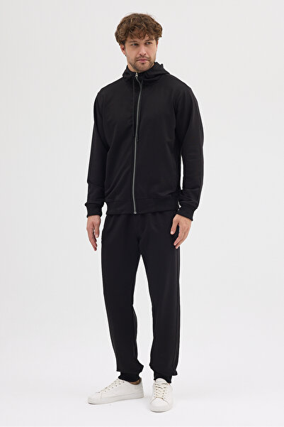 DOAYS Συμπαγές βαμβακερό ανδρικό κοστούμι με κουκούλα DAWRAZZ-3021