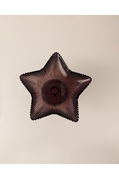 Madame Coco Chenille Footed Cake Stand - Plum