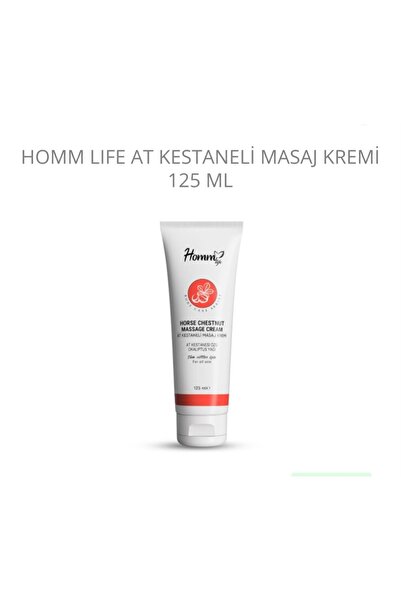 Homm Bitkisel At Kestanesi Masaj Kremi 125ml
